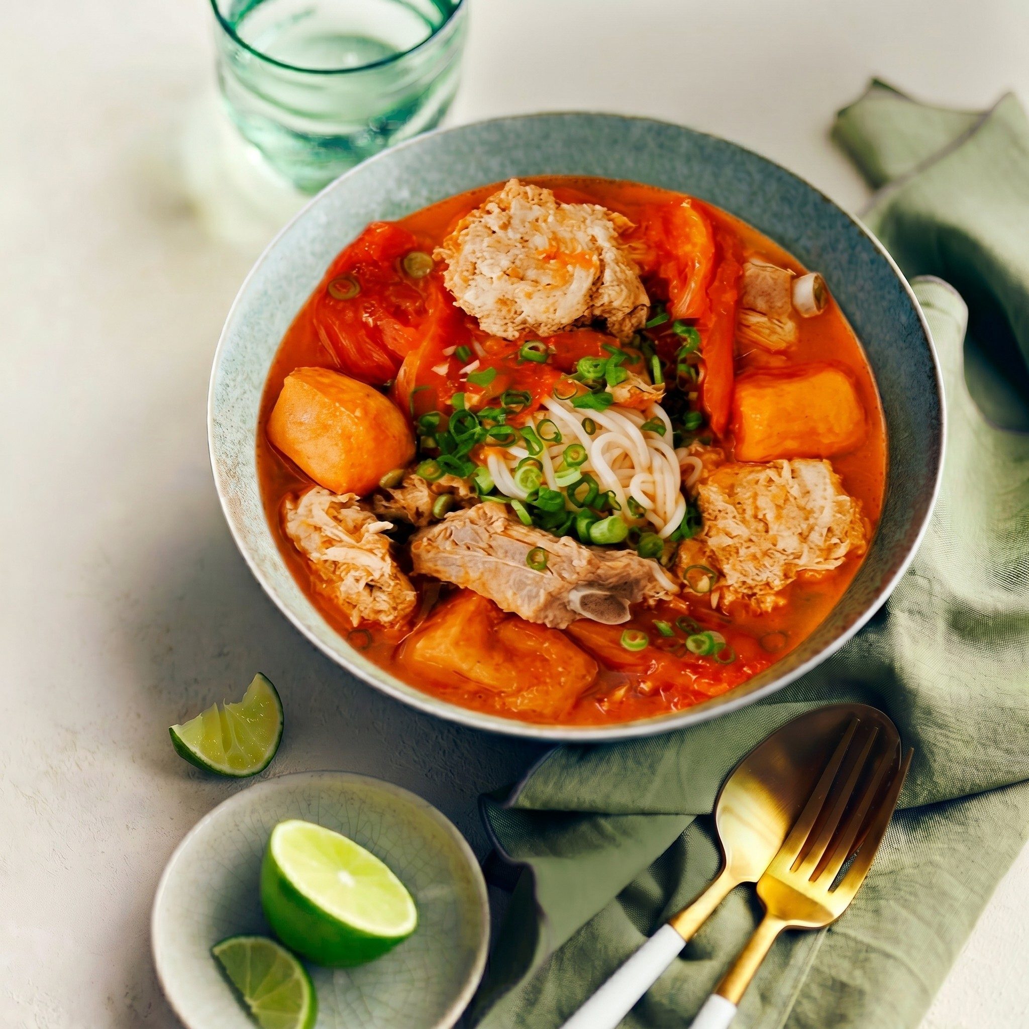 9. Bun Rieu Noodle Soup.