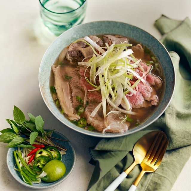 7. Pho Combo Noodle Soup.