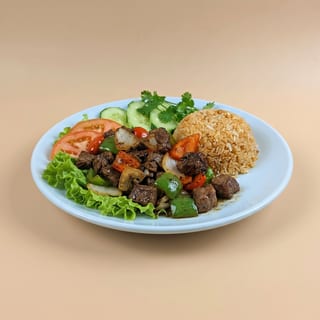 10. Com Bo Luc Lac Stir-Fried